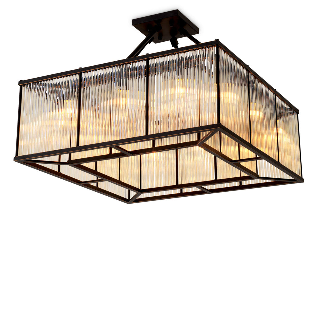 Ceiling Lamp Bernardi Square Lighting Eichholtz
