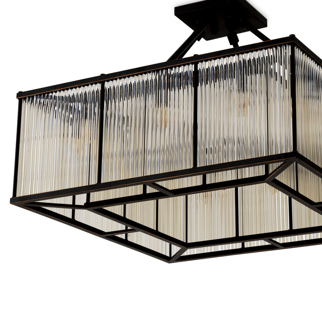 Ceiling Lamp Bernardi Square Lighting Eichholtz