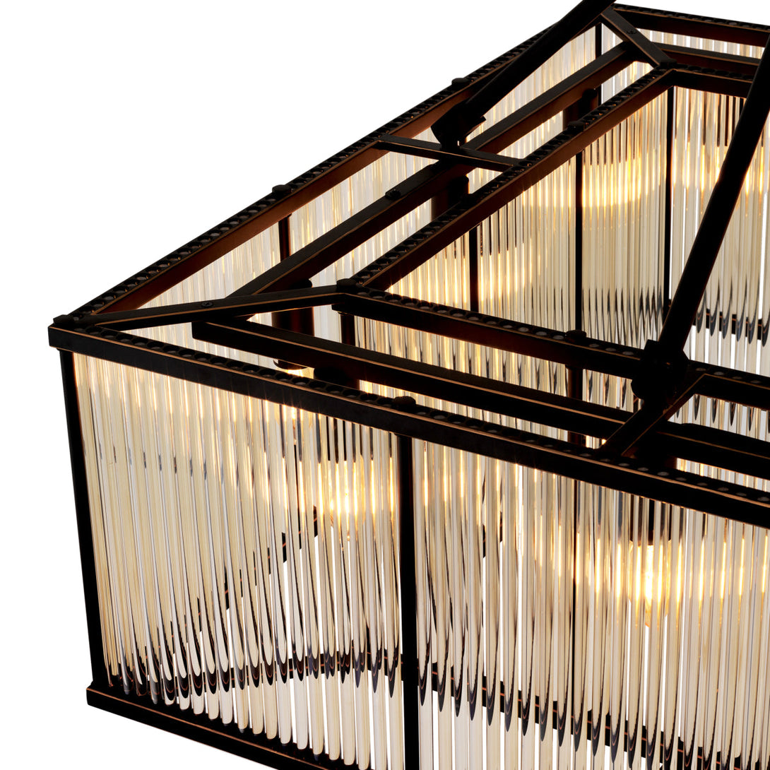 Ceiling Lamp Bernardi Square Lighting Eichholtz