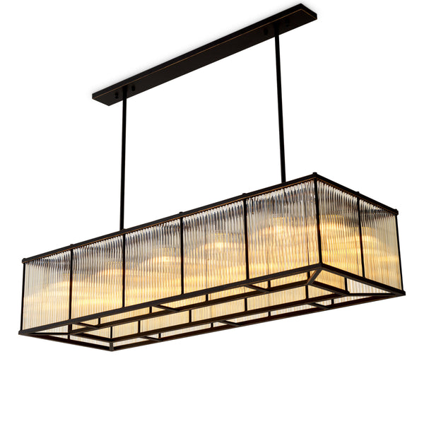 Chandelier Bernardi Rectangular Lighting Eichholtz