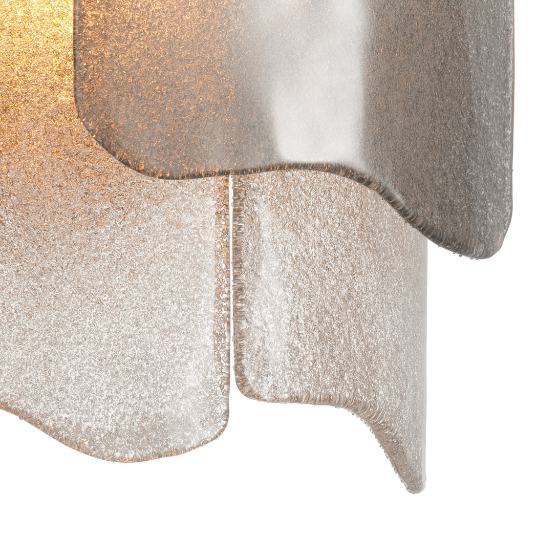 Wall Lamp Asinara Antique Brass Smoke Glass Lighting Eichholtz