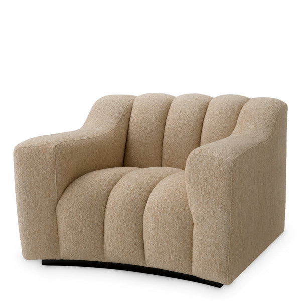 Chair Kelly Cascade Sand Furniture Eichholtz