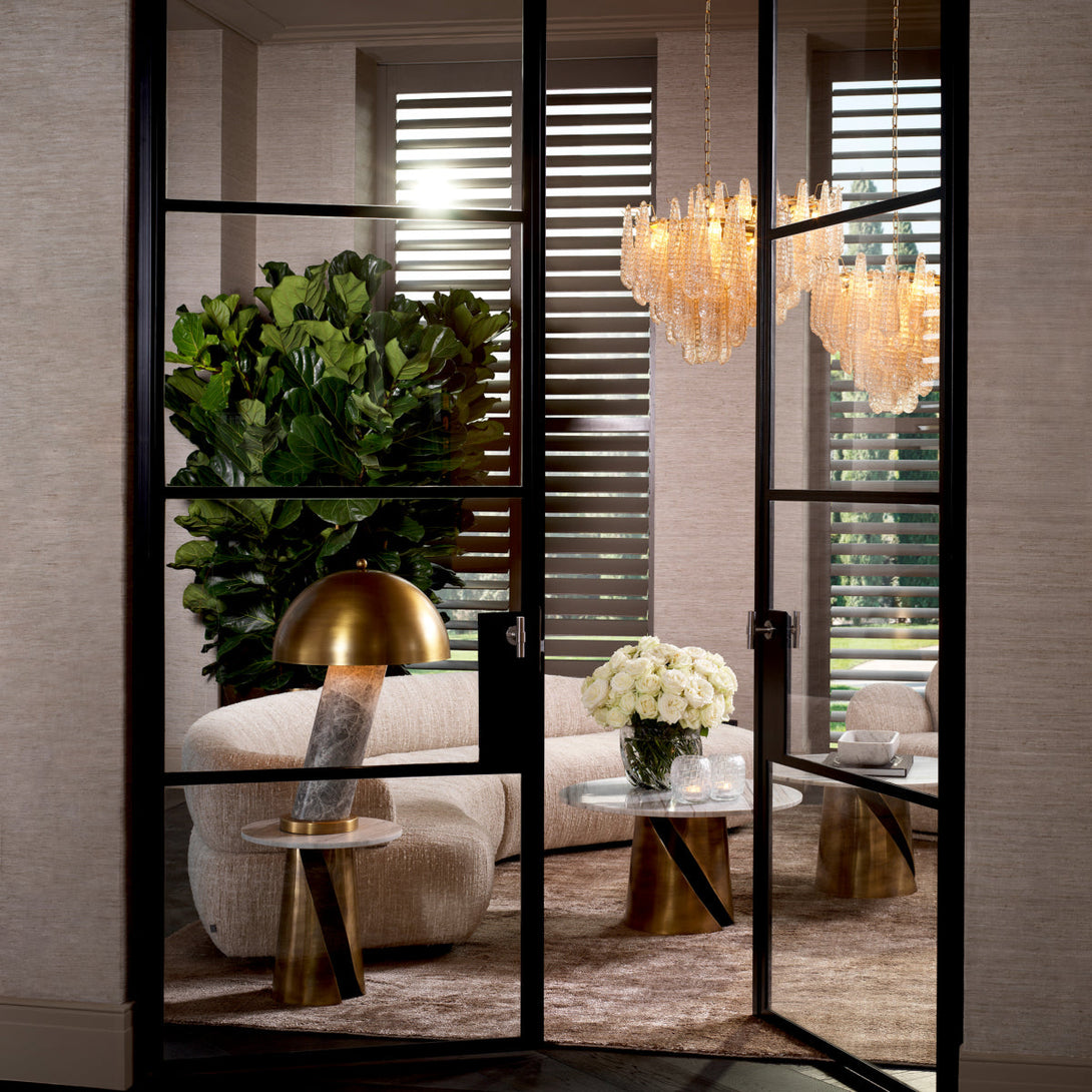 Table Lamp Daniel Grey Marble Lighting Eichholtz