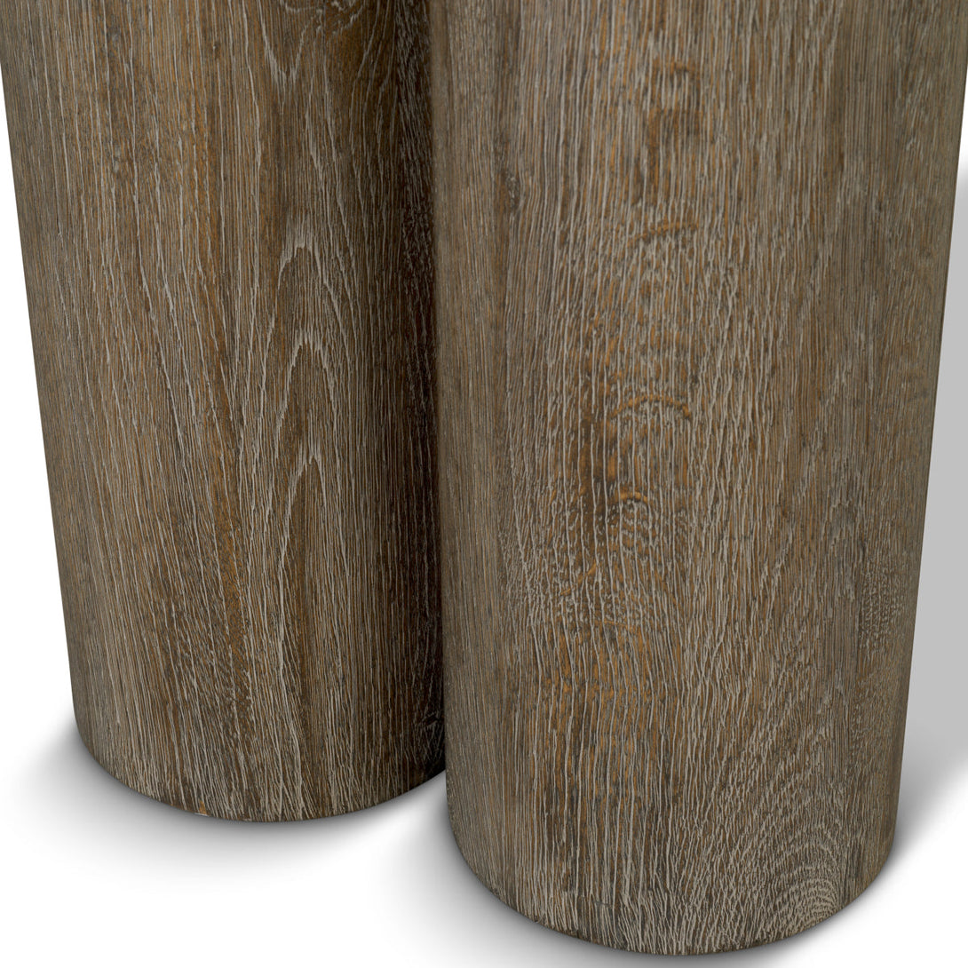 Console Table Lindbrook Silverstone Oak Veneer Furniture Eichholtz