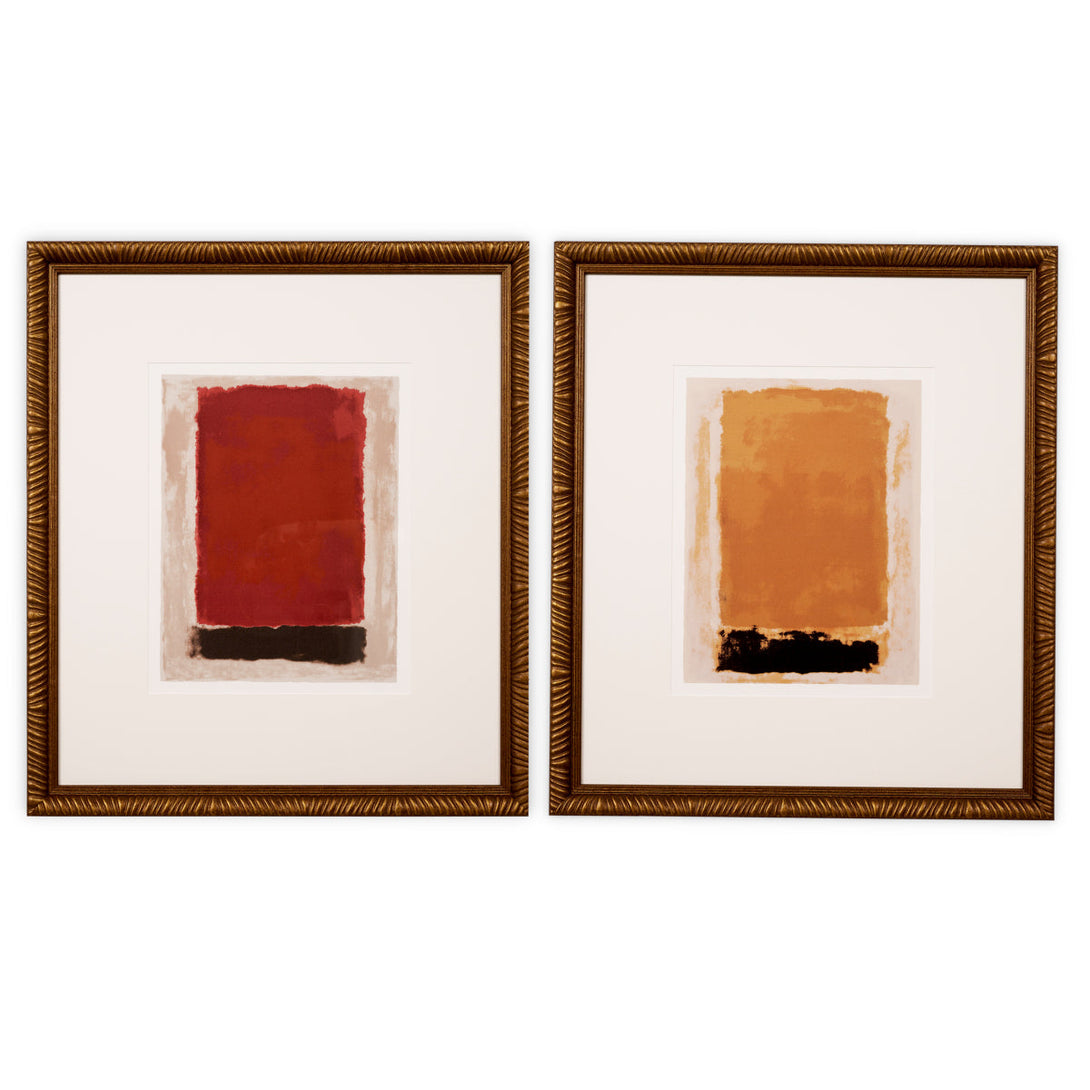 Print Abstract Art by Clément Garnier set of 2 Accessories Eichholtz