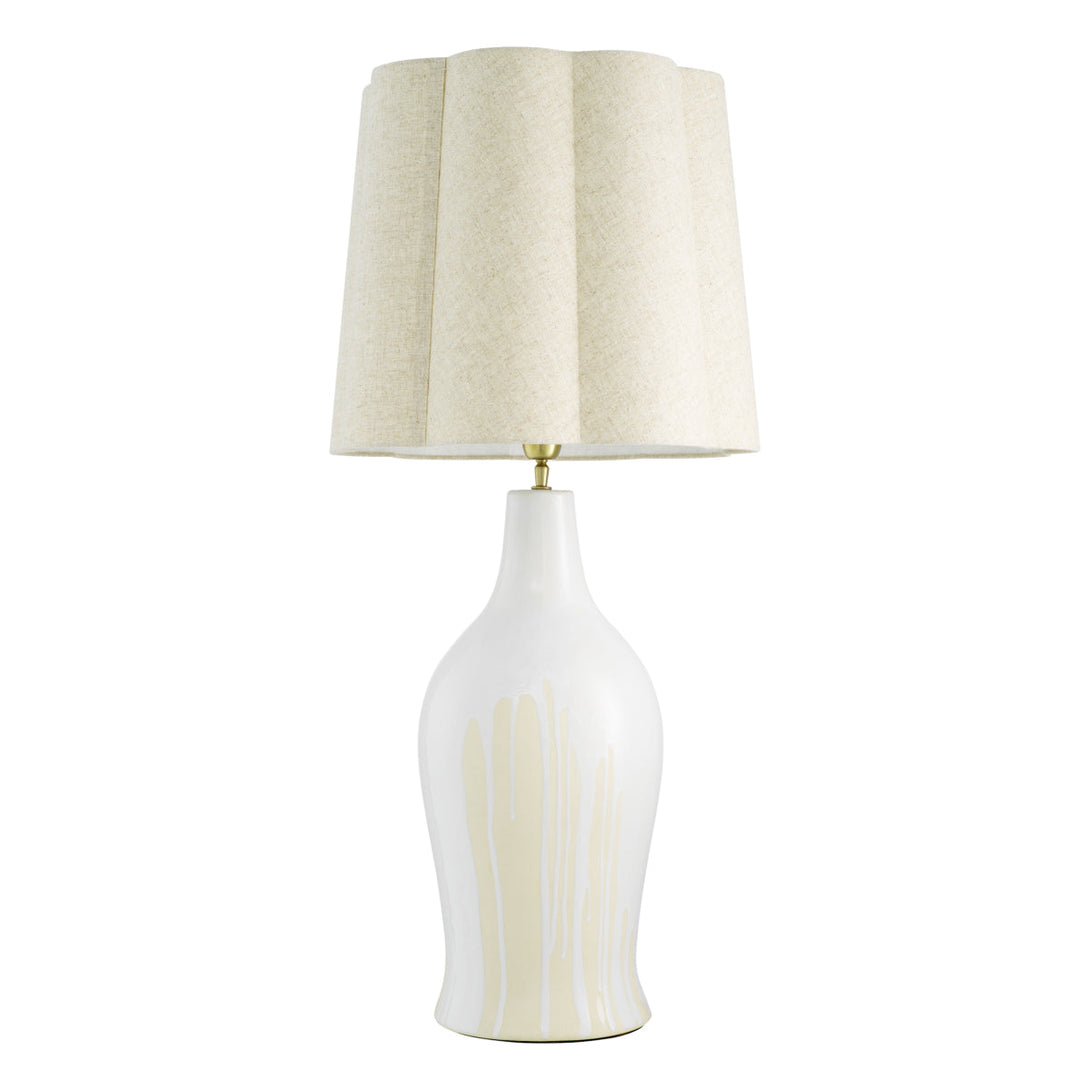 Table Lamp Beatriz White Drip-Effect Lighting Eichholtz