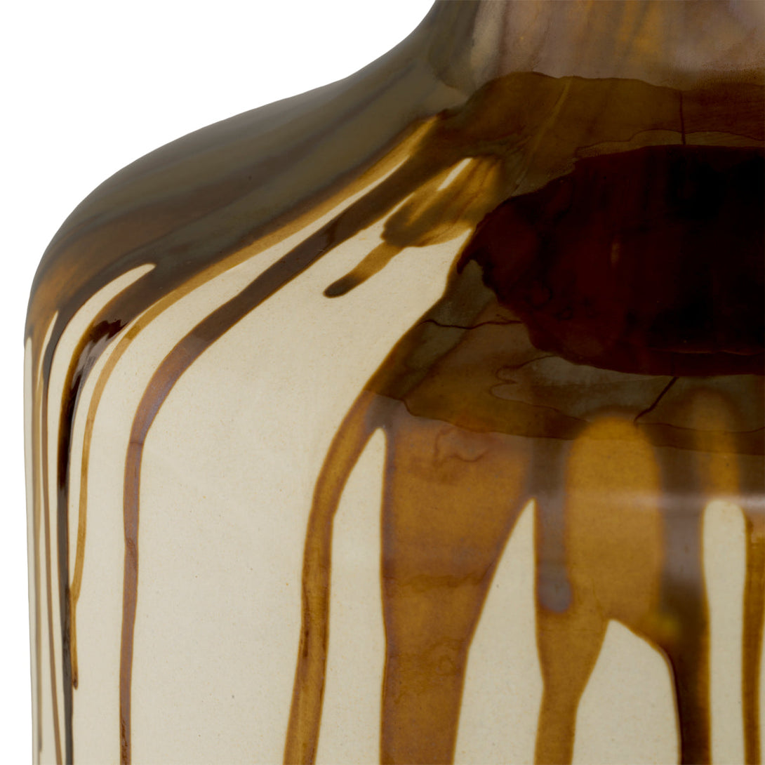 Table Lamp Lorena Brown Drip-Effect Lighting Eichholtz