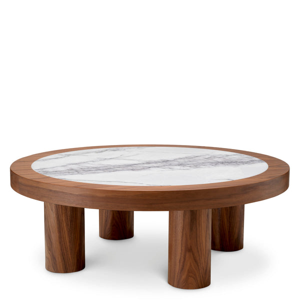 Coffee Table Presedio Walnut Veneer Furniture Eichholtz
