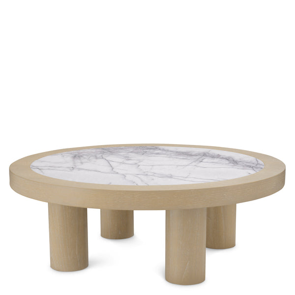 Coffee Table Presedio Washed Oak Veneer Furniture Eichholtz