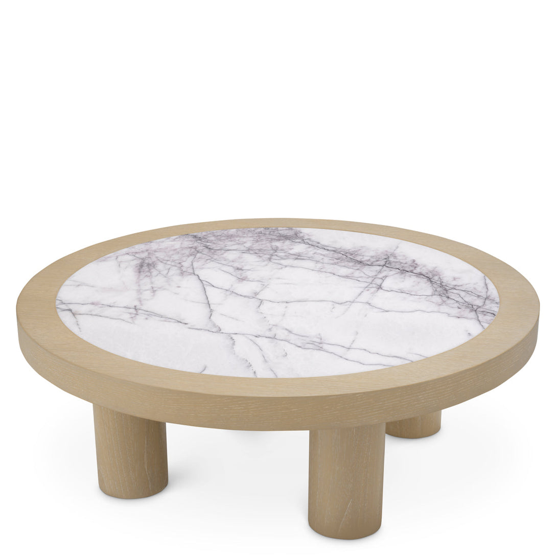 Coffee Table Presedio Washed Oak Veneer Furniture Eichholtz