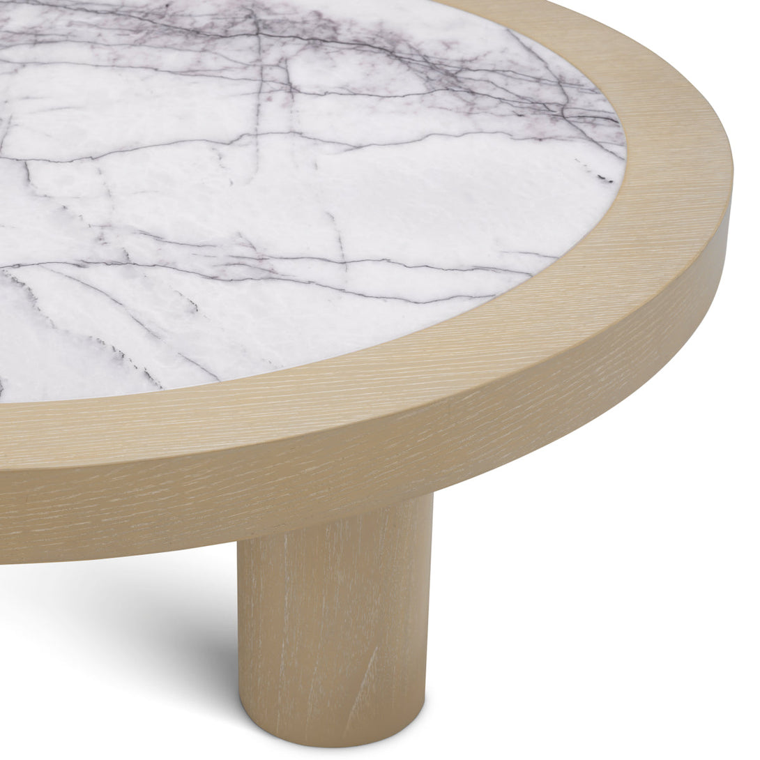 Coffee Table Presedio Washed Oak Veneer Furniture Eichholtz