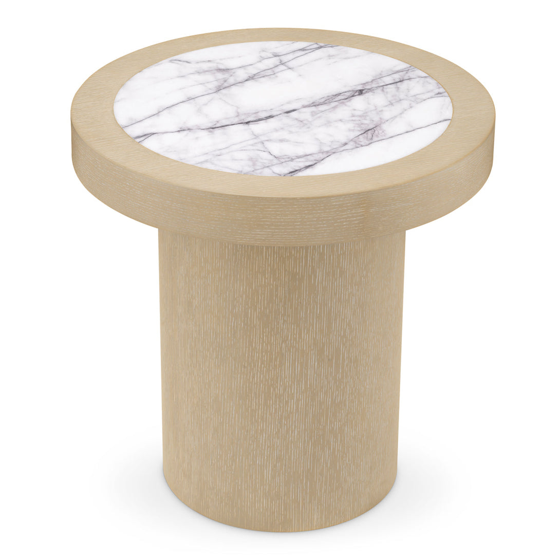 Side Table Presedio Washed Oak Veneer Furniture Eichholtz