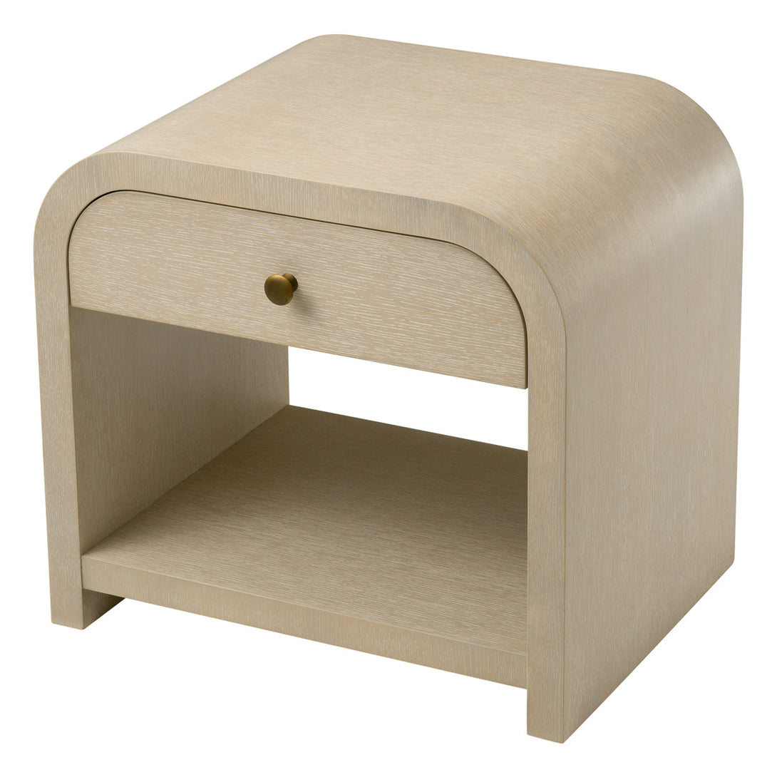 Nightstand Rhodes Washed Oak Veneer Furniture Eichholtz