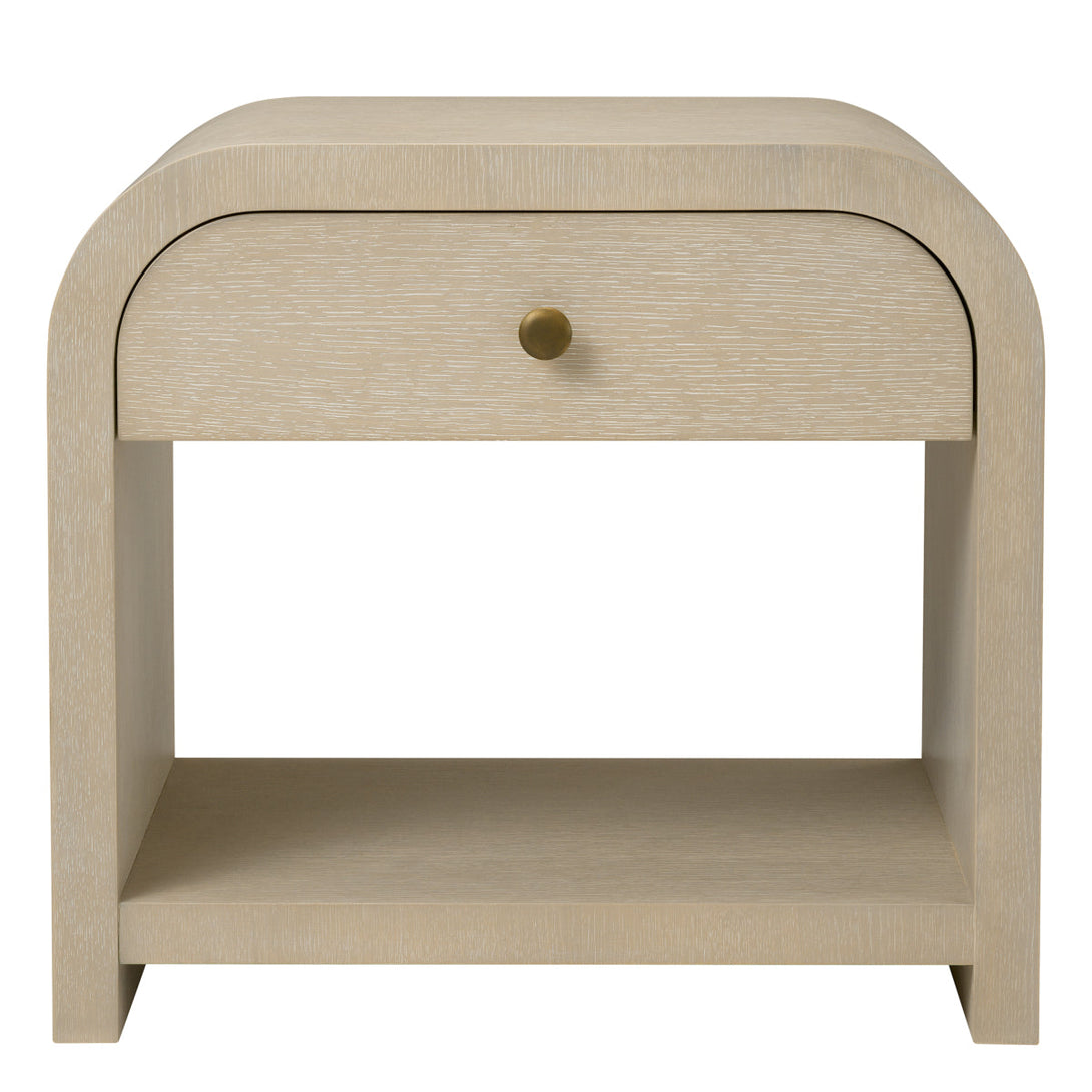 Nightstand Rhodes Washed Oak Veneer Furniture Eichholtz