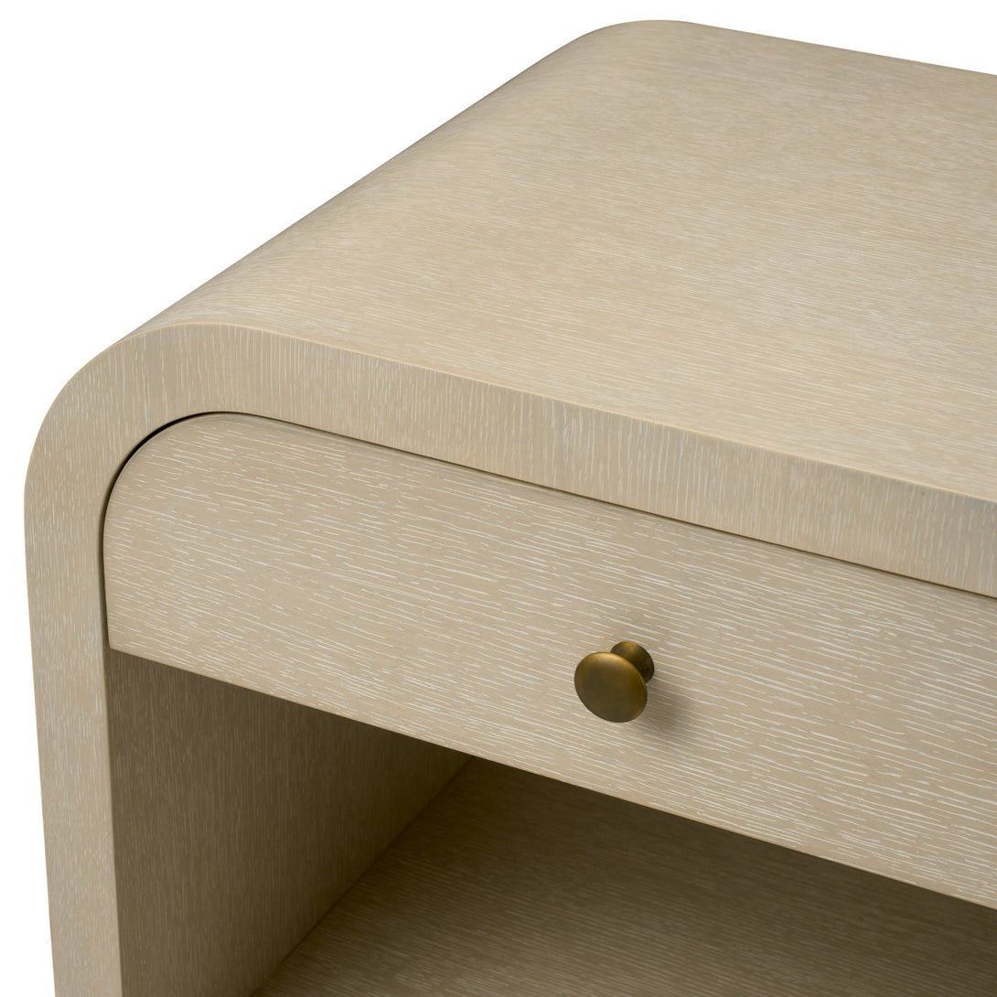 Nightstand Rhodes Washed Oak Veneer Furniture Eichholtz