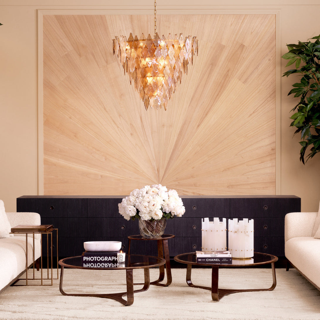 Drawer Chest Dimitrios Charcoal Oak Veneer Furniture Eichholtz