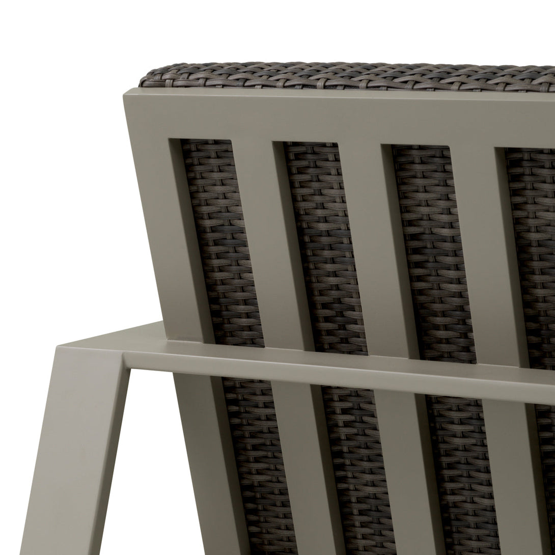 Outdoor Chair Belle Vue Grey Finish Outdoor Eichholtz