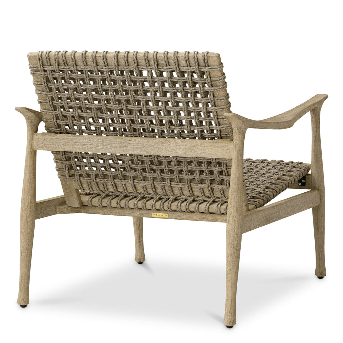 Outdoor Chair Manzo Aged Teak Outdoor Eichholtz