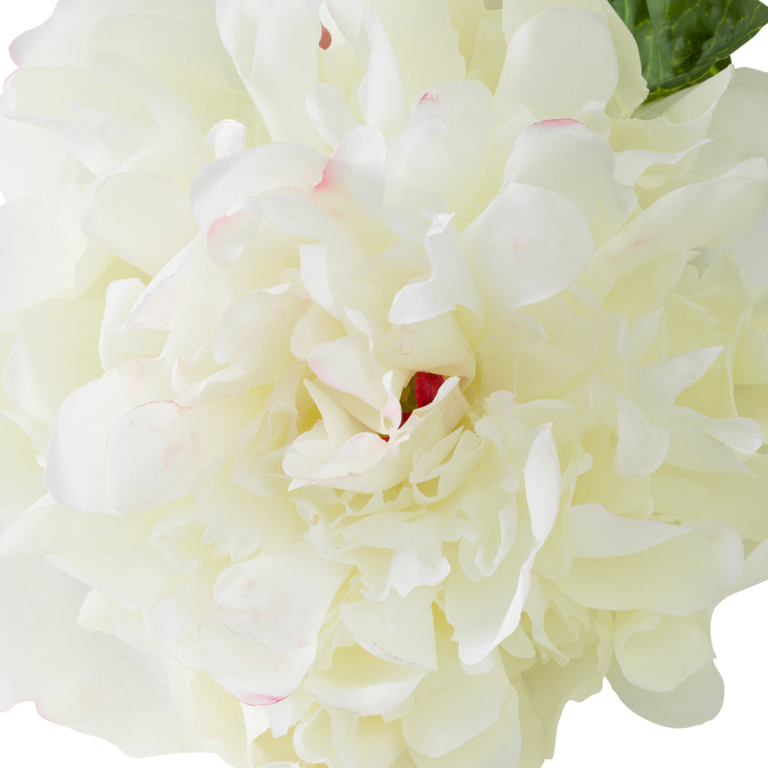 Bouquet Of Peonies Real Touch 48 Pcs/2 Varieties White Tones Accessories Eichholtz
