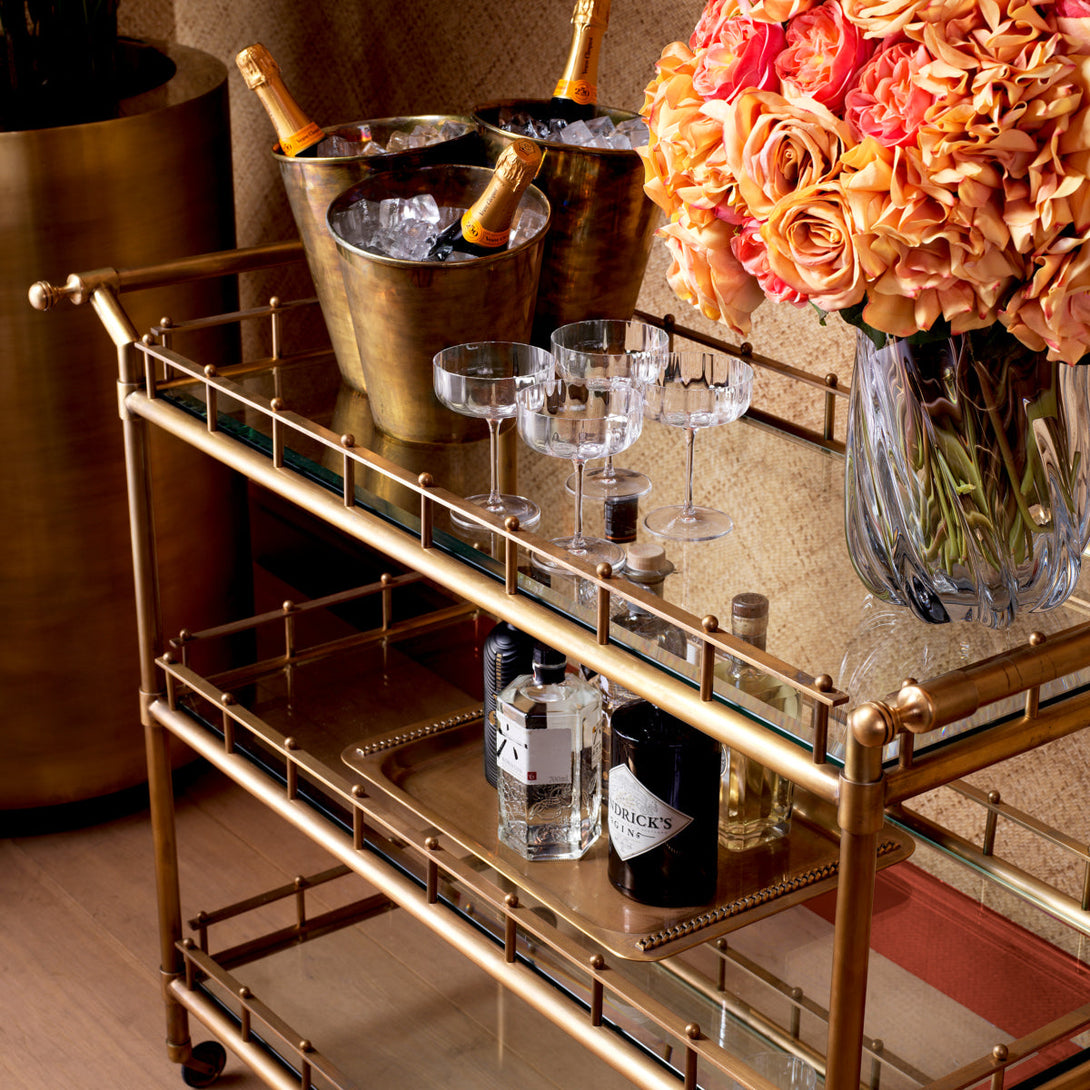 Bouquet Of Roses Real Touch 72 Pcs/3 Varieties Peach Tones Accessories Eichholtz