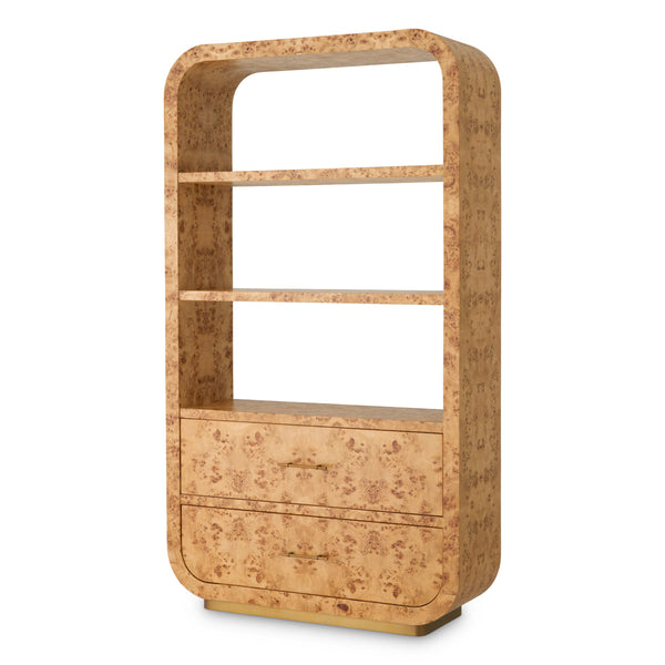 Cabinet Quinton Light Brown Mappa Burl Veneer Furniture Eichholtz