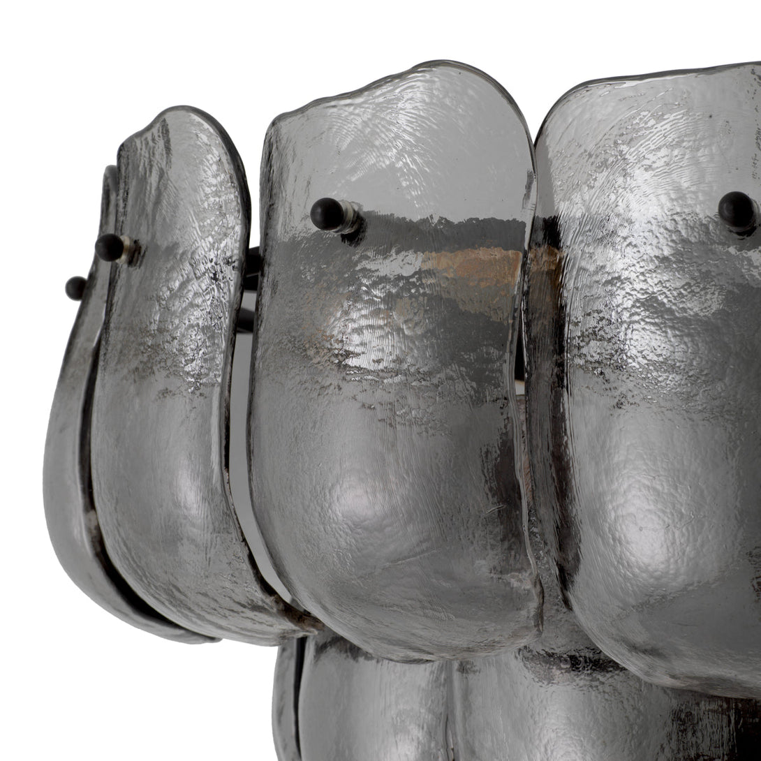 Chandelier Gustave Smoke Glass Lighting Eichholtz