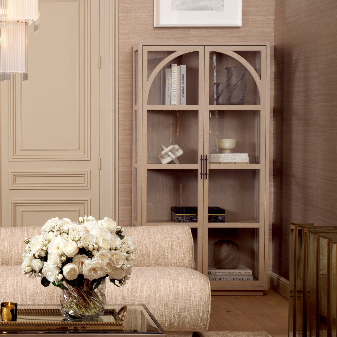 Cabinet San Bernardino Washed Oak Veneer Furniture Eichholtz