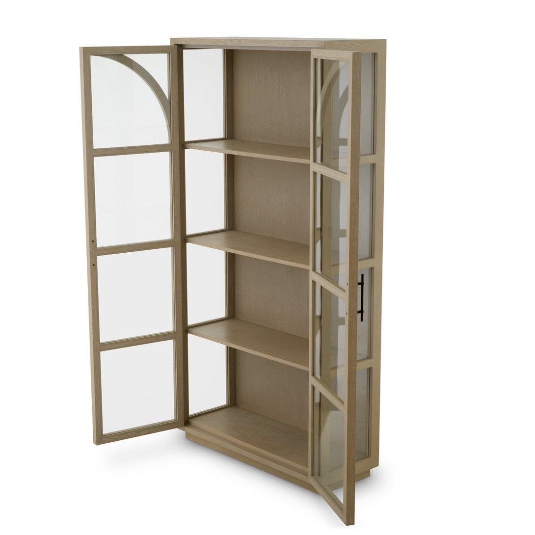 Cabinet San Bernardino Washed Oak Veneer Furniture Eichholtz