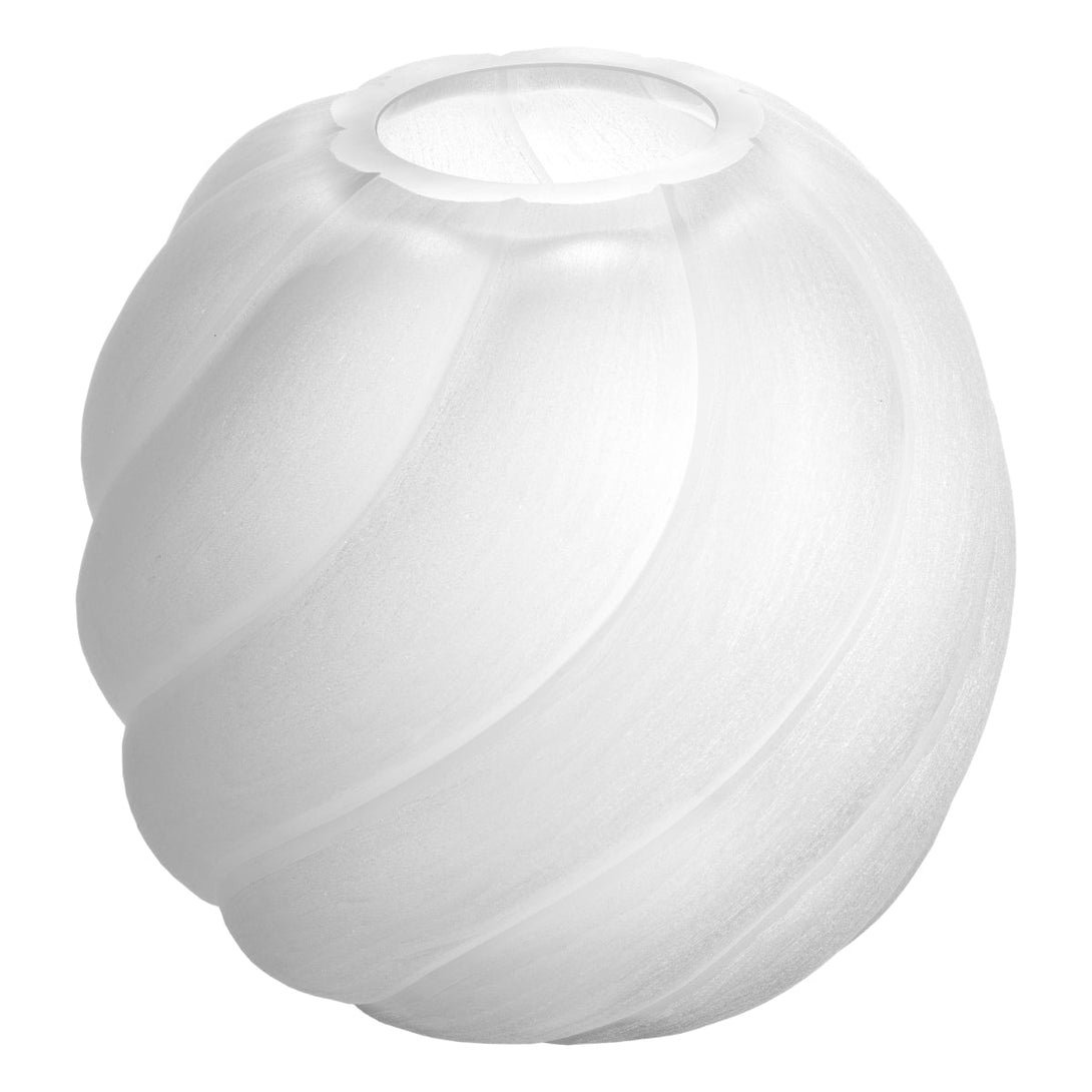 Vase Sicilia L Frosted White Accessories Eichholtz