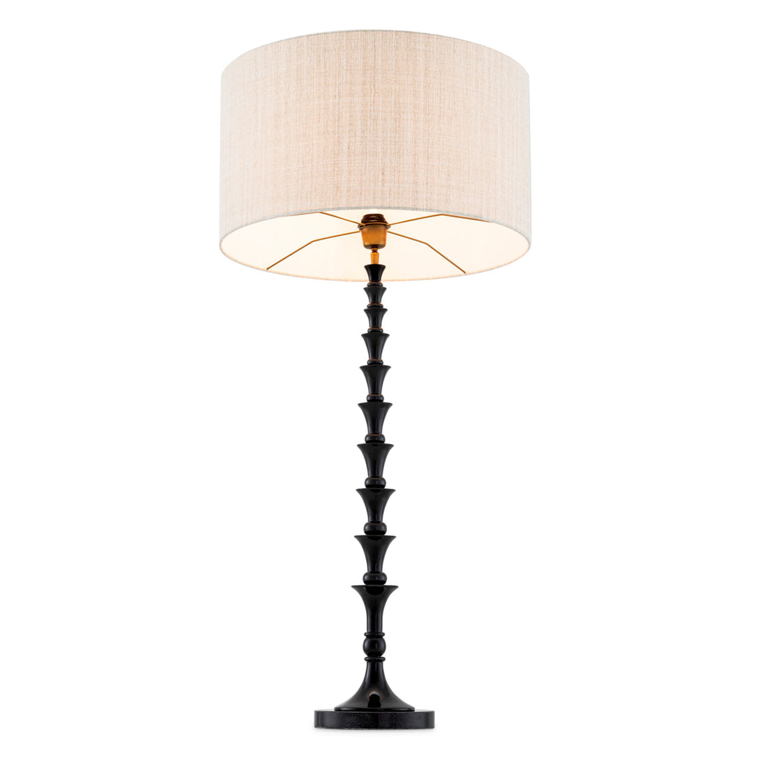Table Lamp Arabella Piano Black Finish Lighting Eichholtz