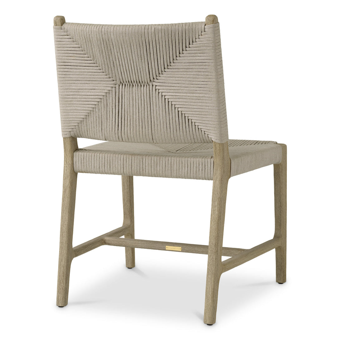 Outdoor Dining Chair Pivetti Aged Teak Outdoor Eichholtz