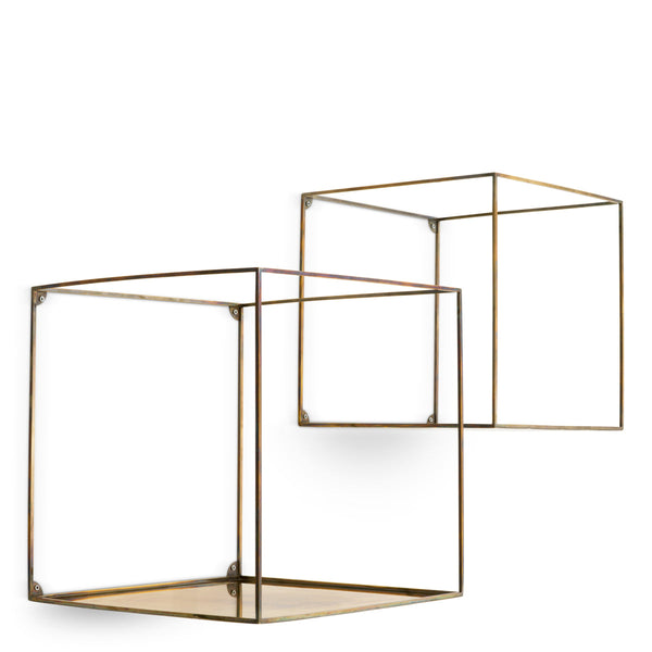 Wall Rack Deco square set of 2 Accessories Eichholtz