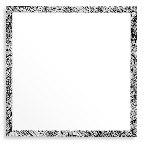 Mirror Reflection Of Eccentricity White Artistic Wooden Frame Accessories Eichholtz