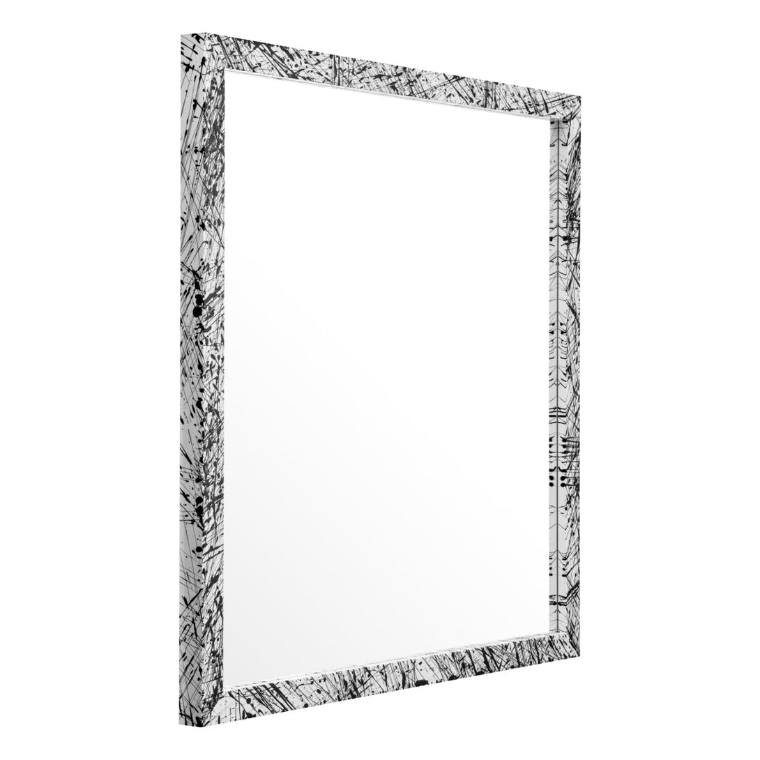 Mirror Reflection Of Eccentricity White Artistic Wooden Frame Accessories Eichholtz