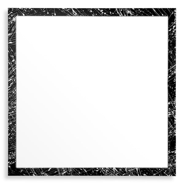 Mirror Reflection Of Eccentricity Black Artistic Wooden Frame Accessories Eichholtz