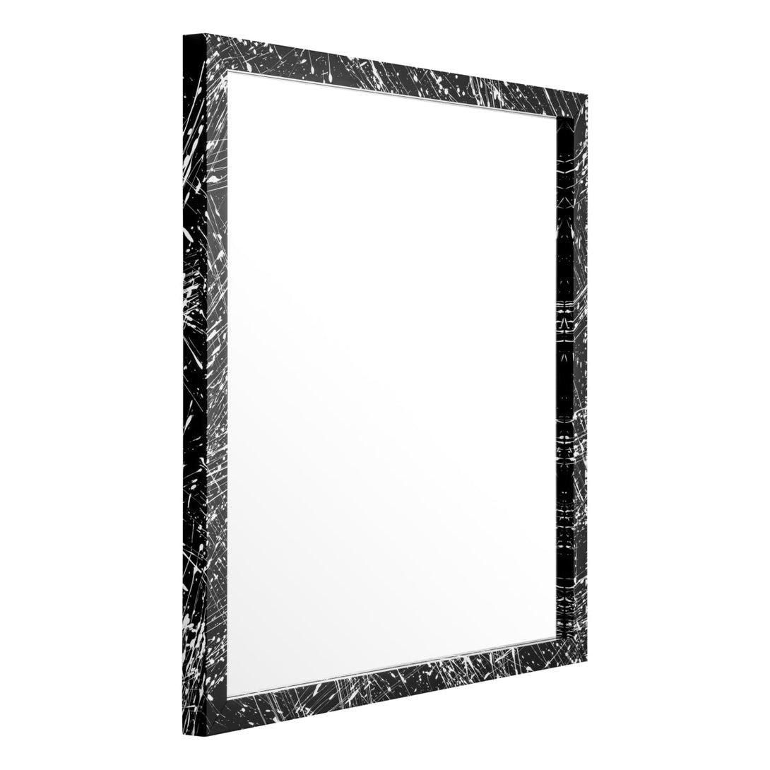 Mirror Reflection Of Eccentricity Black Artistic Wooden Frame Accessories Eichholtz