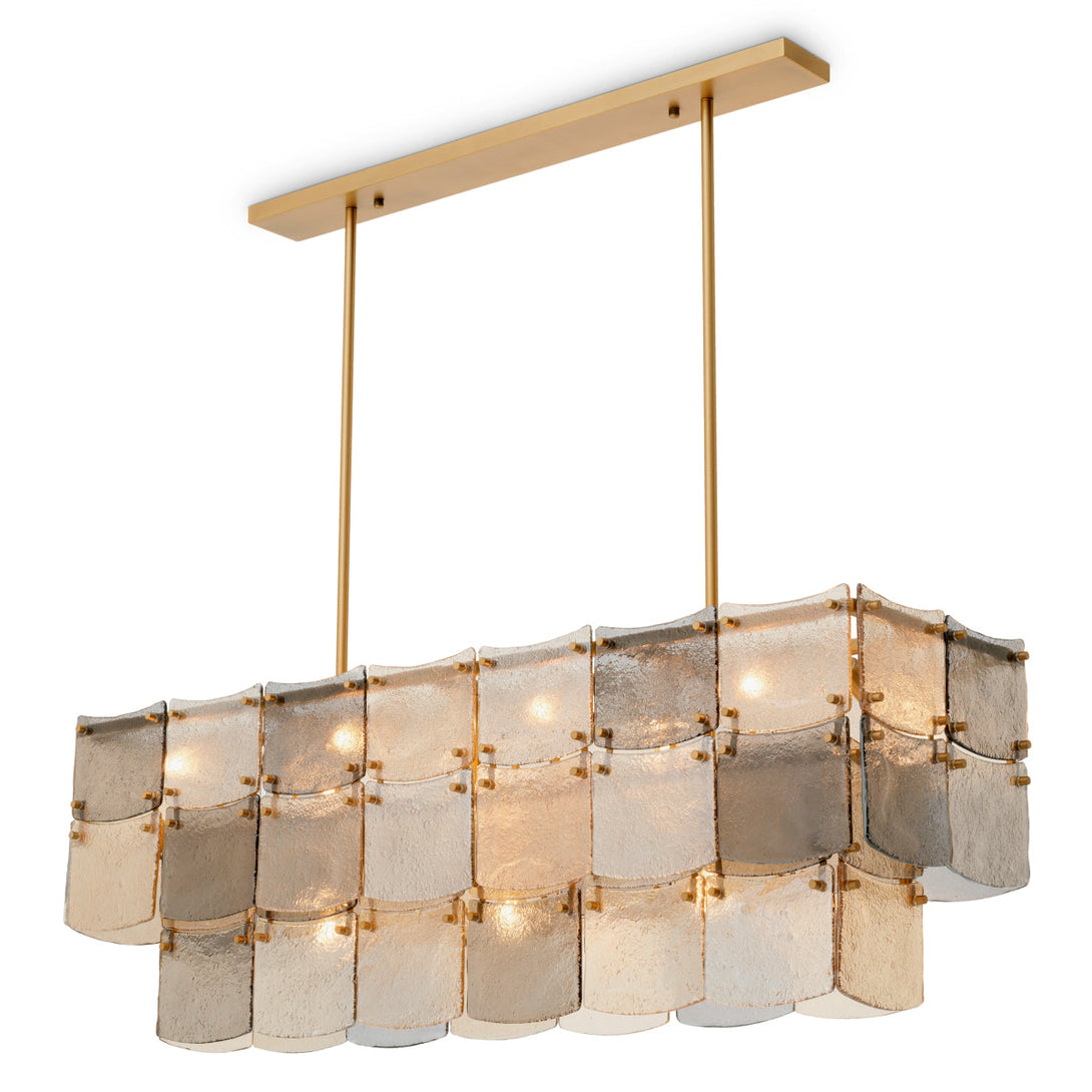 Chandelier Laurent rectangular Lighting Eichholtz