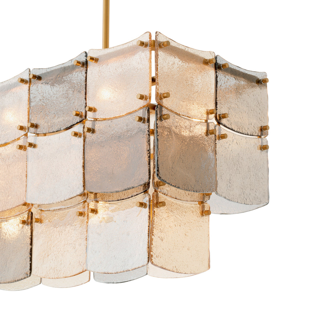 Chandelier Laurent rectangular Lighting Eichholtz