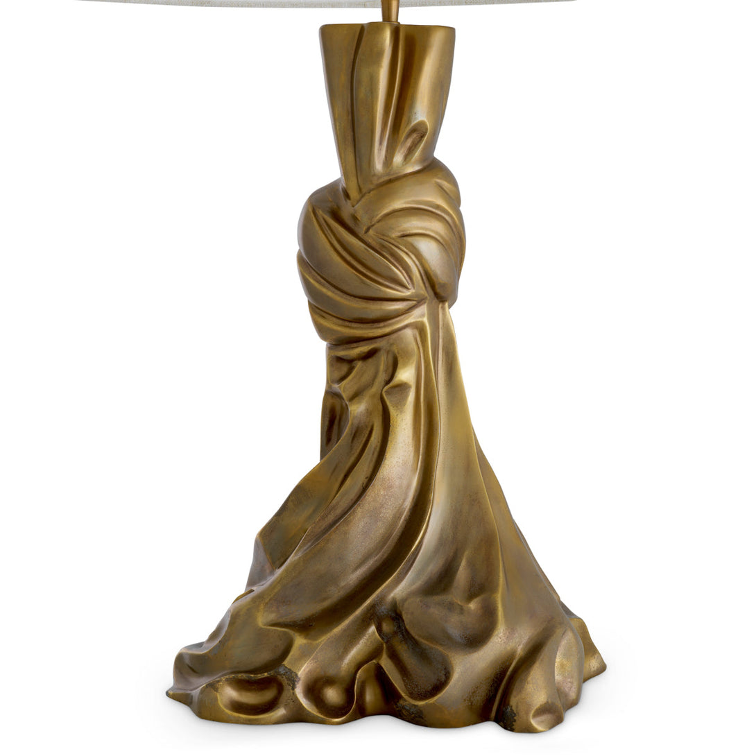 Table Lamp Banyan Vintage Brass Finish Lighting Eichholtz