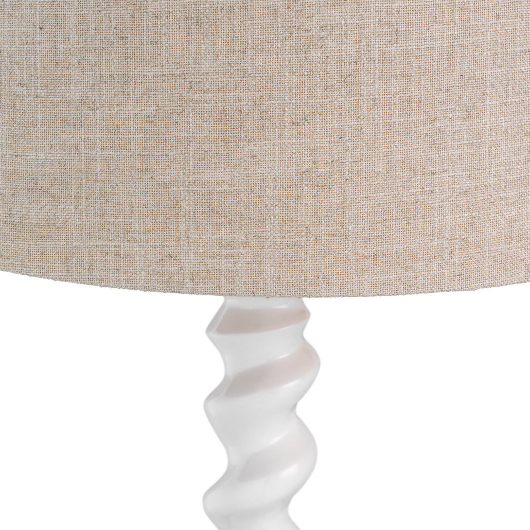 Table Lamp Massimo Piano White Finish Lighting Eichholtz