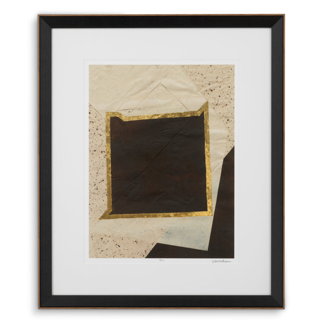 Print Creased Umber by Vanna Lam set of 2 Accessories Eichholtz