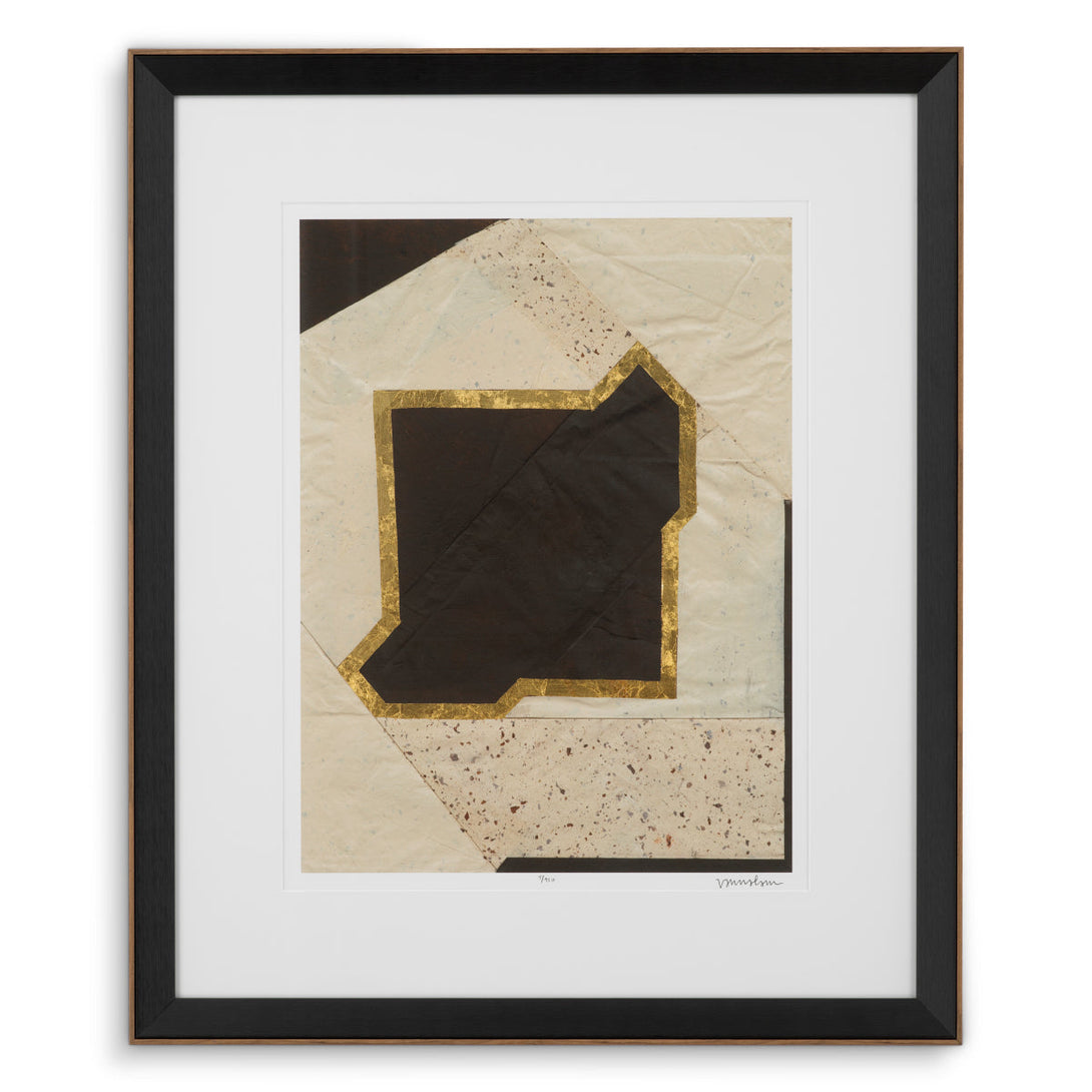 Print Creased Umber by Vanna Lam set of 2 Accessories Eichholtz