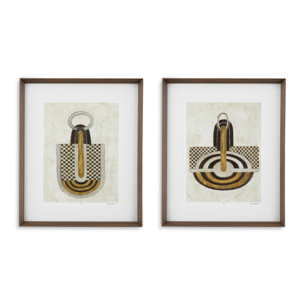 Print Objet d'Art by Vanna Lam set of 2 Accessories Eichholtz