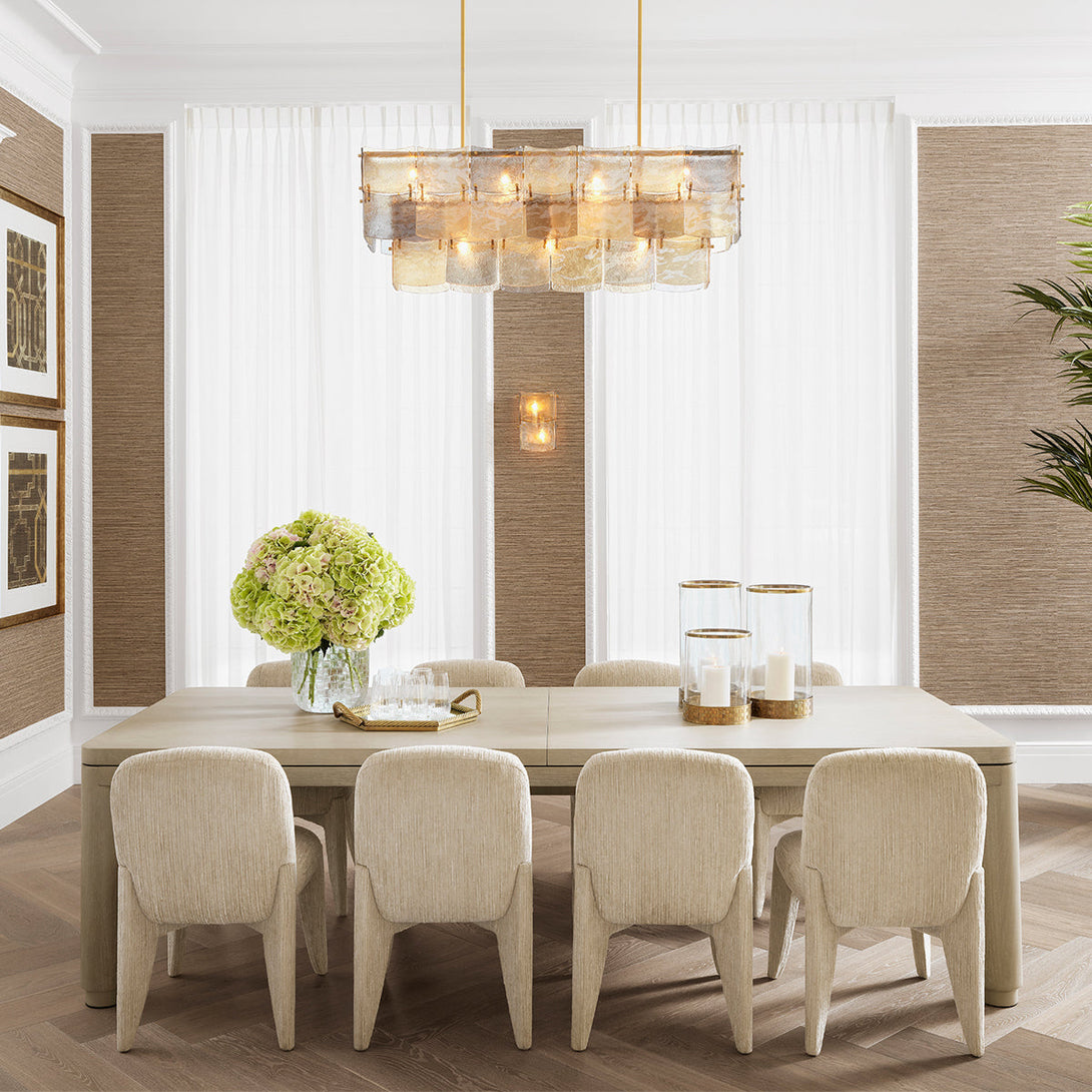 Extendable Dining Table Atelier L Washed Oak Veneer Furniture Eichholtz