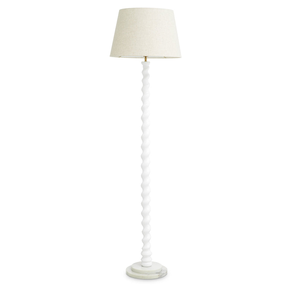 Floor Lamp Massimo Piano White Finish Lighting Eichholtz