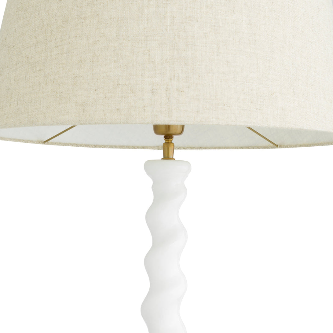 Floor Lamp Massimo Piano White Finish Lighting Eichholtz