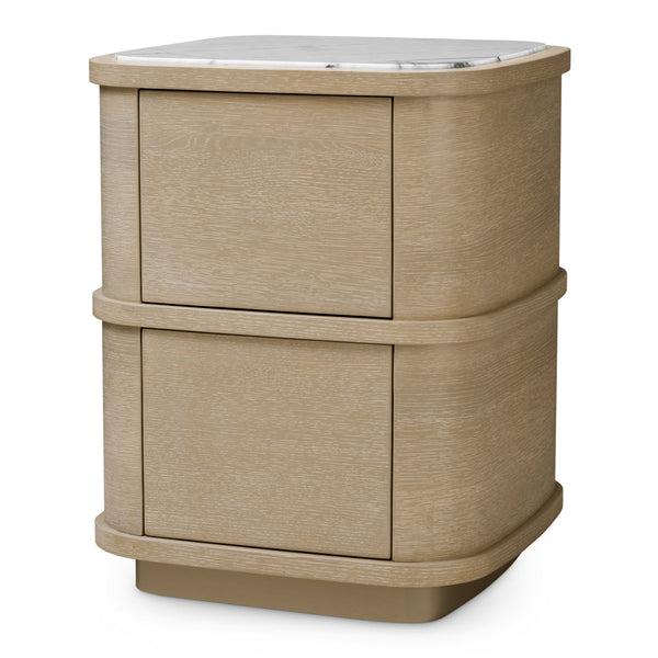 Nightstand Cabana S Washed Oak Veneer Furniture Eichholtz