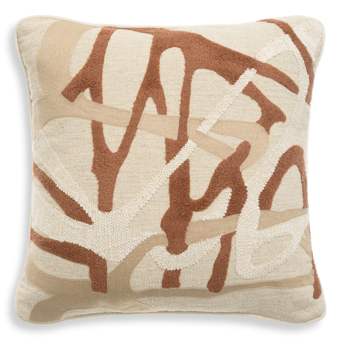 Cushion Saphira Square I Orange Accessories Eichholtz
