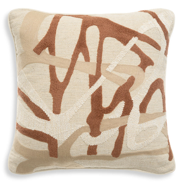 Cushion Saphira Square I Orange Accessories Eichholtz