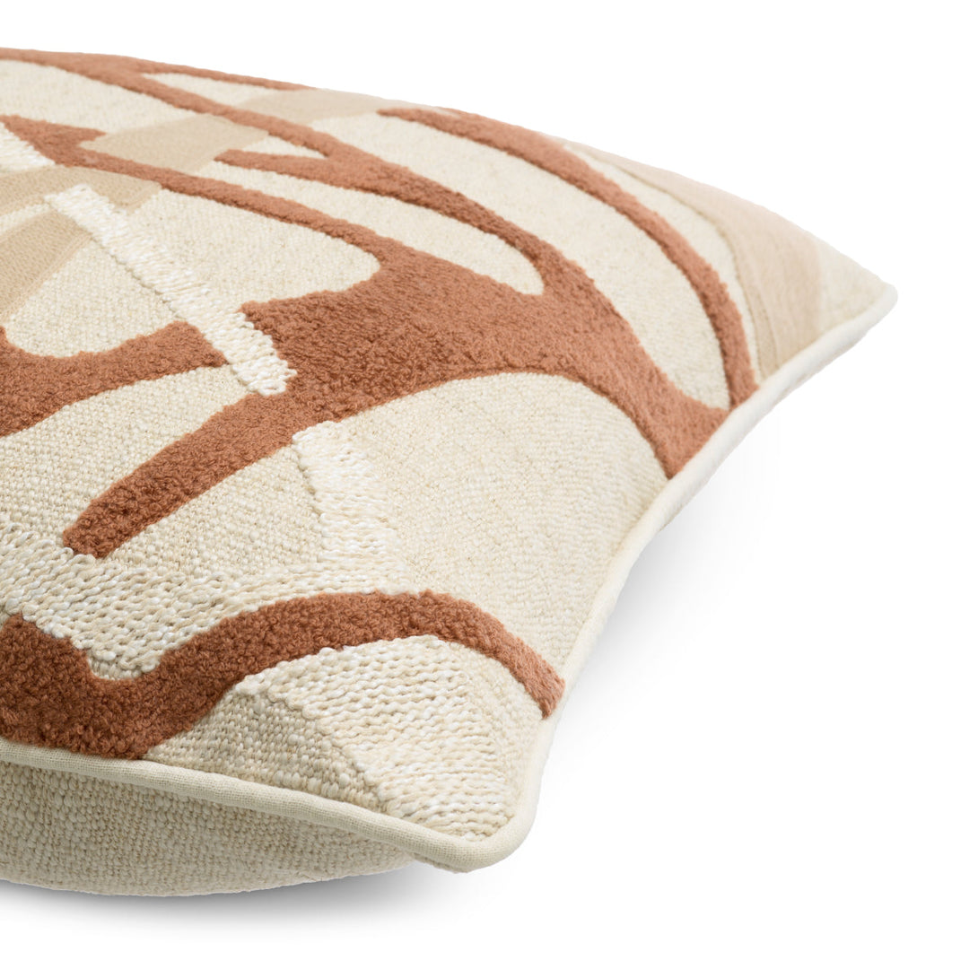 Cushion Saphira Square I Orange Accessories Eichholtz